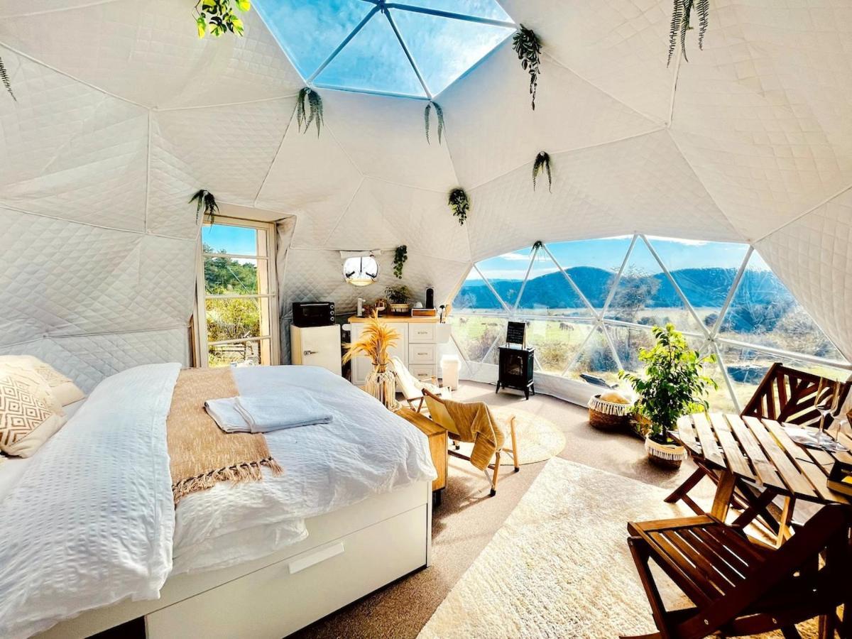 Отель Glamping Hohe Wand - Zelt Mit Sternenfenster Und Whirlpool Maiersdorf Экстерьер фото